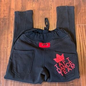 Taft dance team sweat pants size small